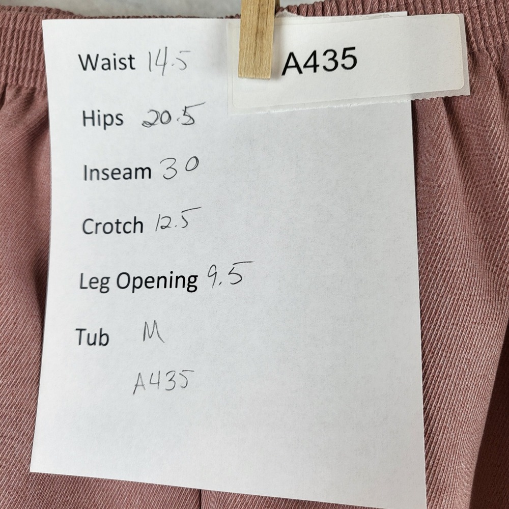 Alfred Dunner Women's Rose Pink Elastic Waist Polyester Pants Size 14 - Picture 6 of 6